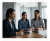 Business leaders in discussion